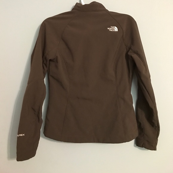 Women's Brown Zipper North Face - Picture 4 of 4