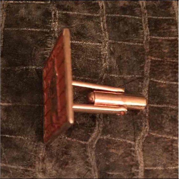 VINTAGE Davy Crockett Cuff Links - Picture 4 of 4