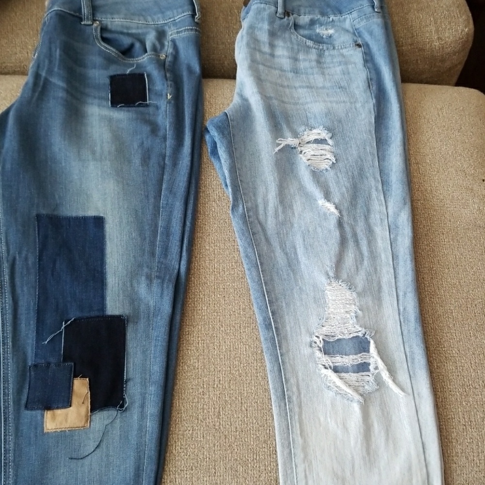 New York and Company Boyfriend Jeans Bundle