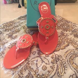 Jack Rogers Georgica Jelly. Coral