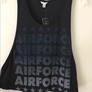 Airforce Cropped Tank