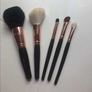 Morphe rose gold brush set
