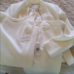 Calvin Klein 3 piece suit. Size 4