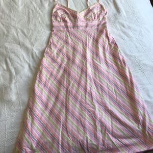 J Crew striped sundress