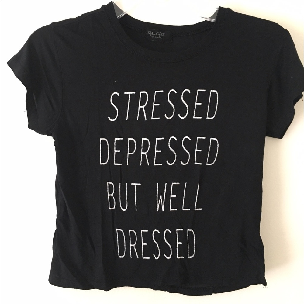 Cropped Graphic Tee