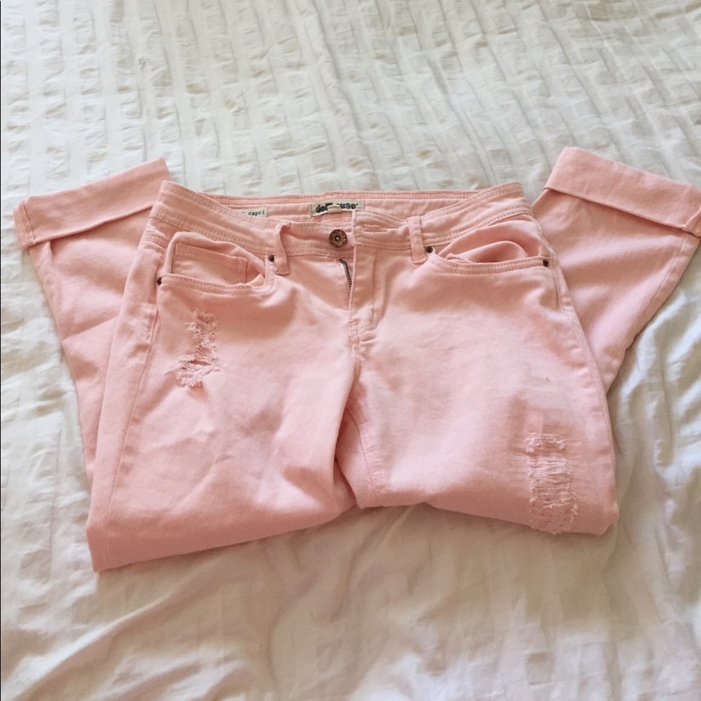 dollhouse roll-up skinny capri