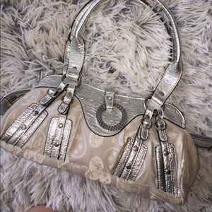Paris Hilton handbag silver used once