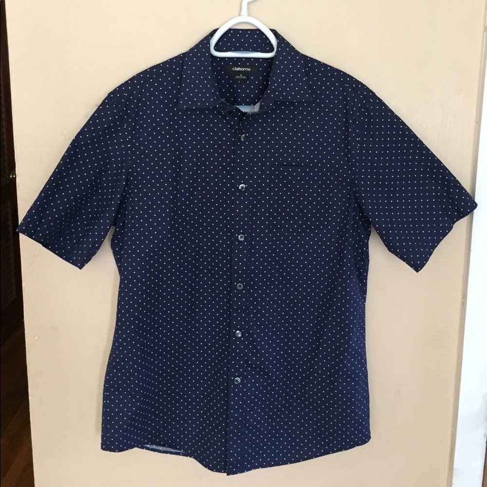 NWOT Short sleeved button up shirt