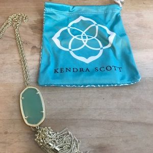 Kendra Scott Chalcedony Rayne Necklace