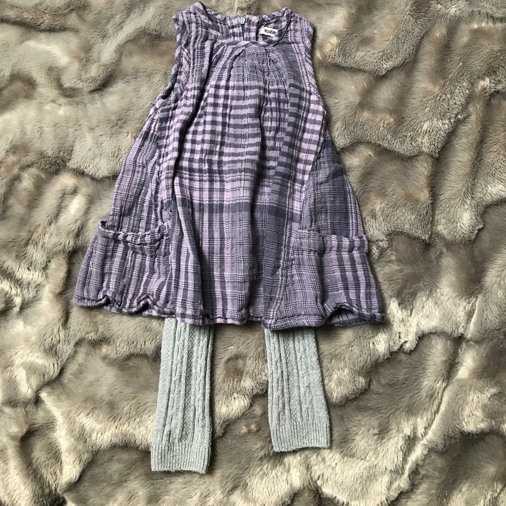 Bundle Boden 18-24m tights &24ns tapeal'oeil dress