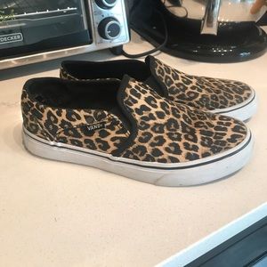 Vans cheetah print