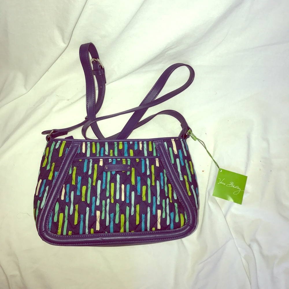Vera Bradley Trimmed Trapeze CB in Katalina Shower