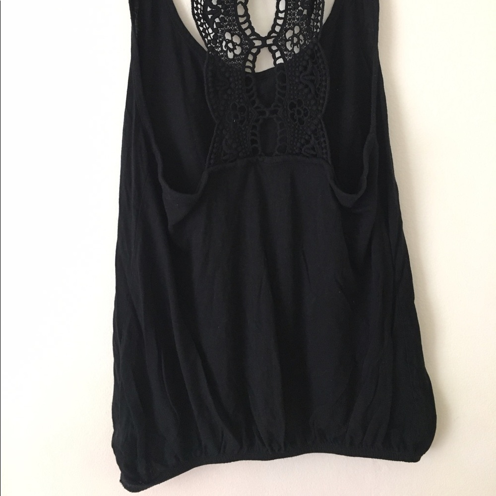 Black Racerback Tank - Picture 2 of 4