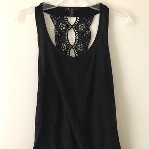 Black Racerback Tank