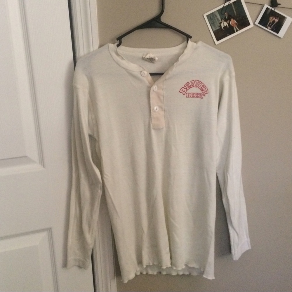 Vintage long John beer thermal