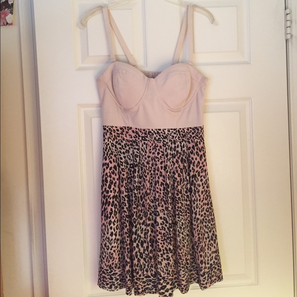 Leopard Print Kardashian Kollection dress