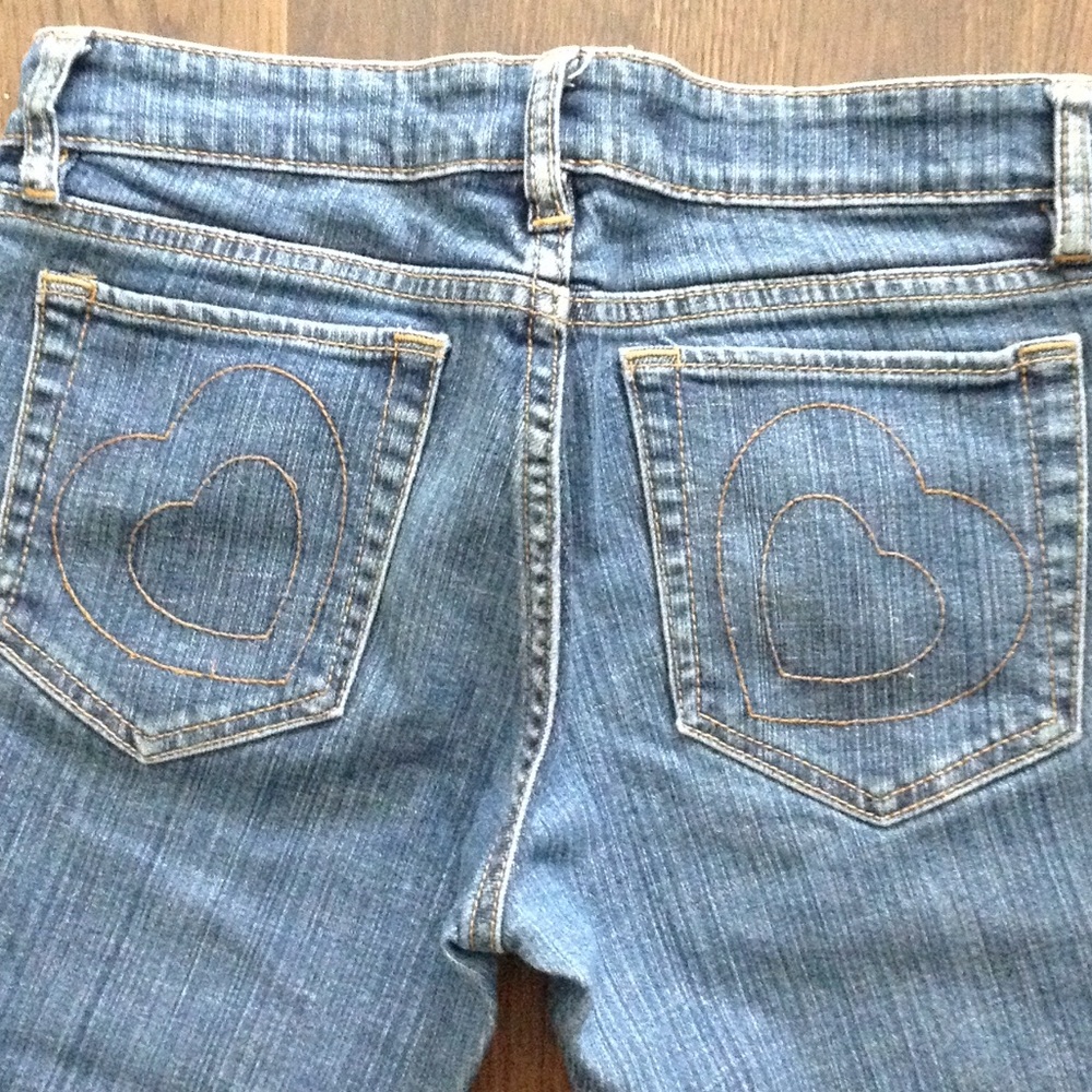 Heart pockets jeans
