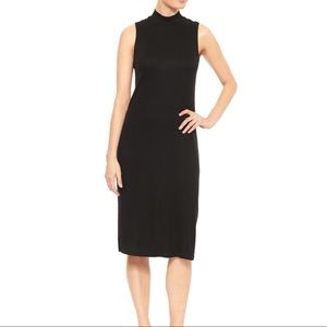 FINAL PRICE Ribbed Mockneck Tank Dress