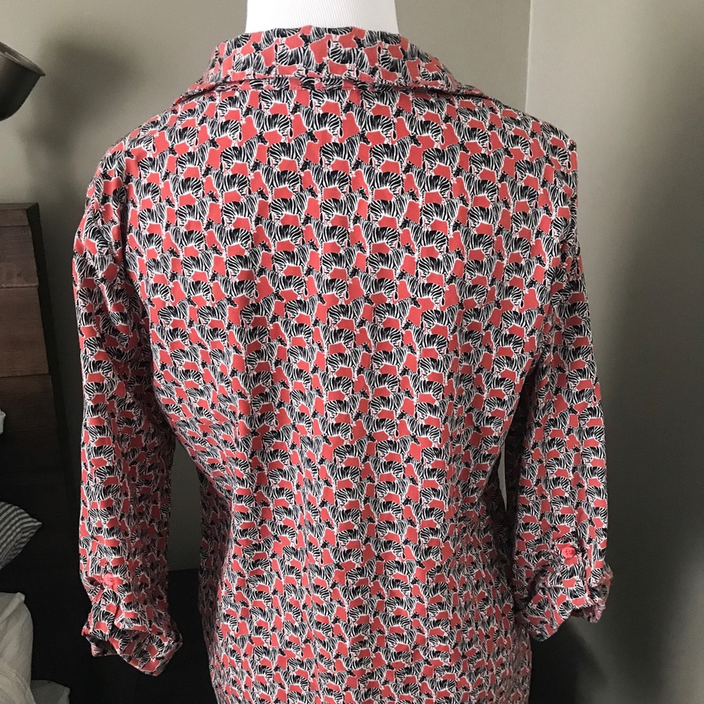 ⭐️$9⭐️. Splendid Zebra Print Shirt - Picture 5 of 7