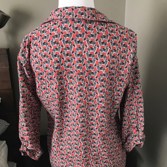 ⭐️$9⭐️. Splendid Zebra Print Shirt - Picture 5 of 7