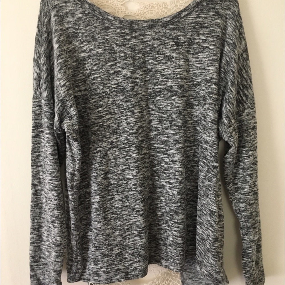 Crotchet Back Sweater
