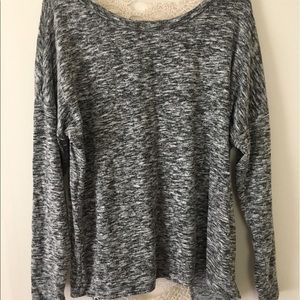 Crotchet Back Sweater