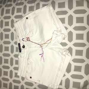 Lucky Brand White Denim Shorts