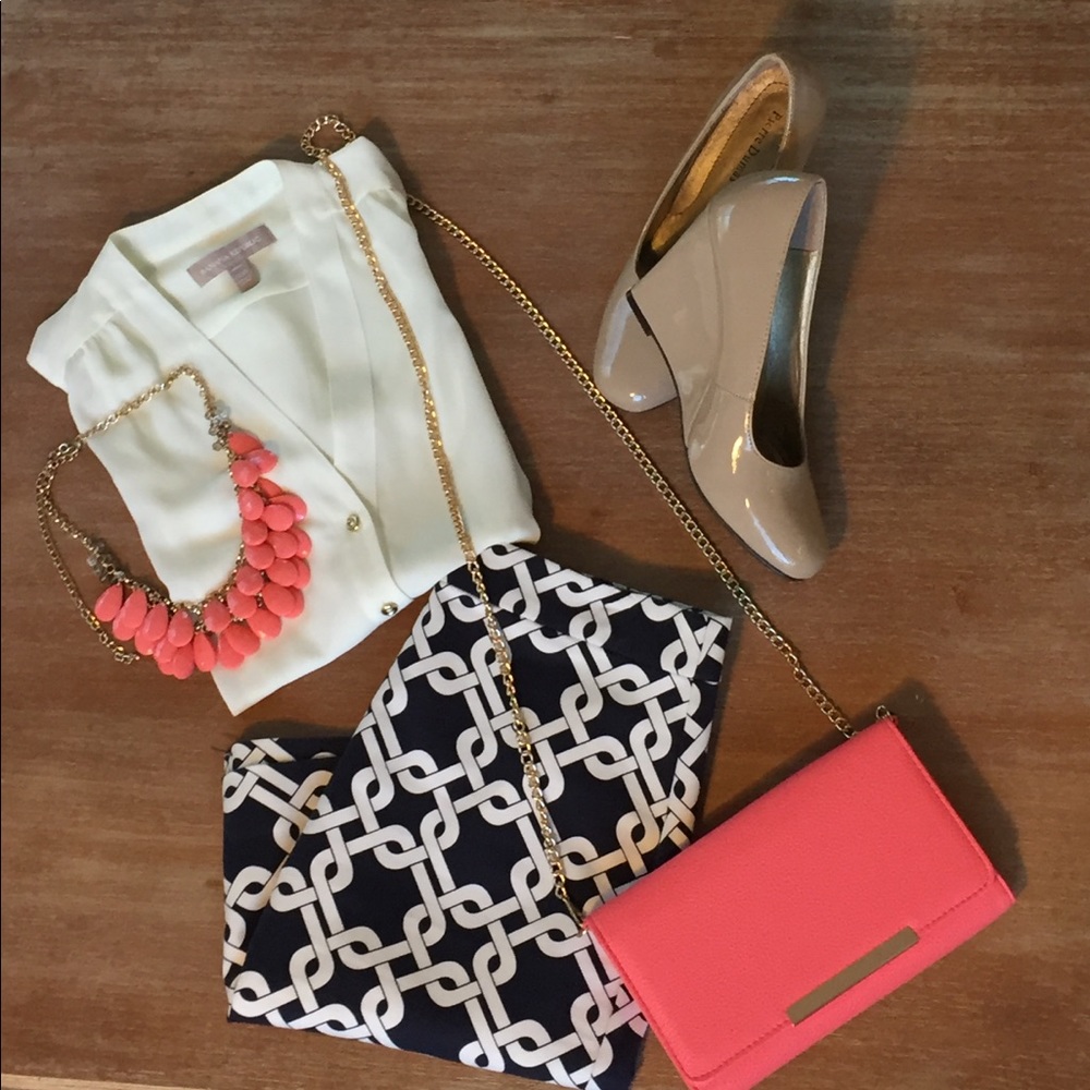 Classic Beige Wedges