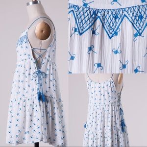 Brand new with tags lace up sides dress