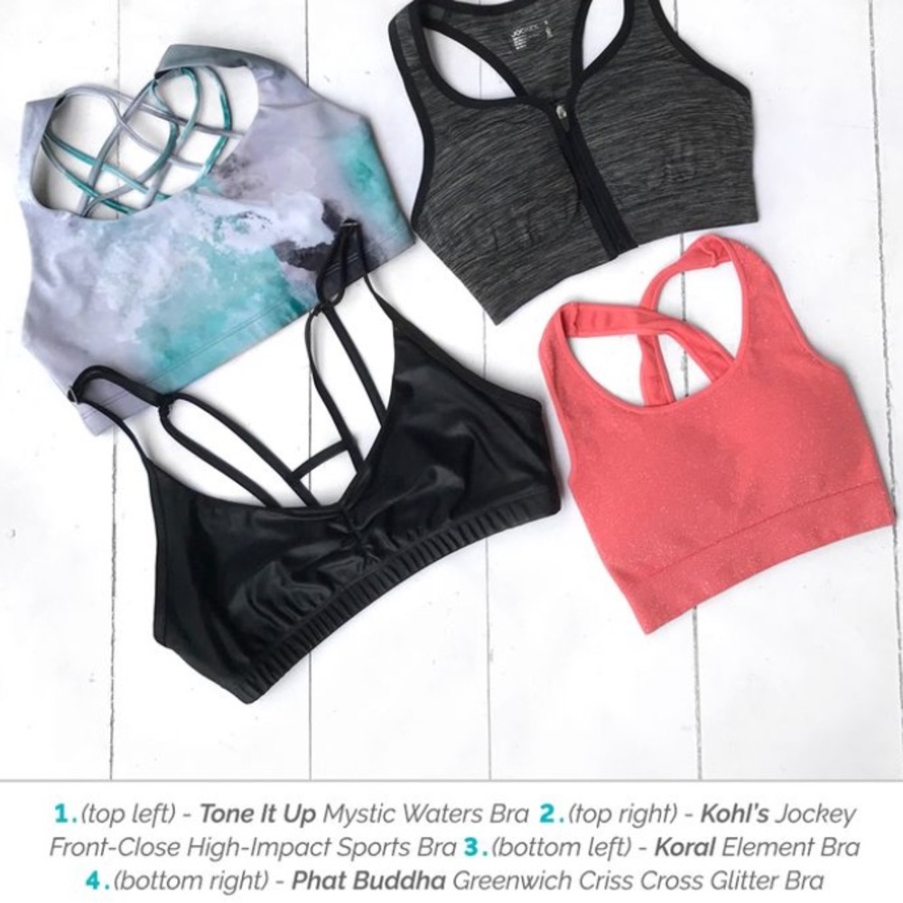 HP🎉 KORAL super shiny Element Infinity Sports Bra - Picture 3 of 8
