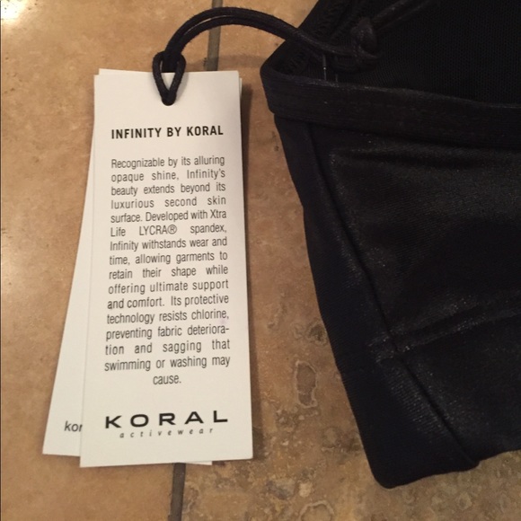 HP🎉 KORAL super shiny Element Infinity Sports Bra - Picture 6 of 8