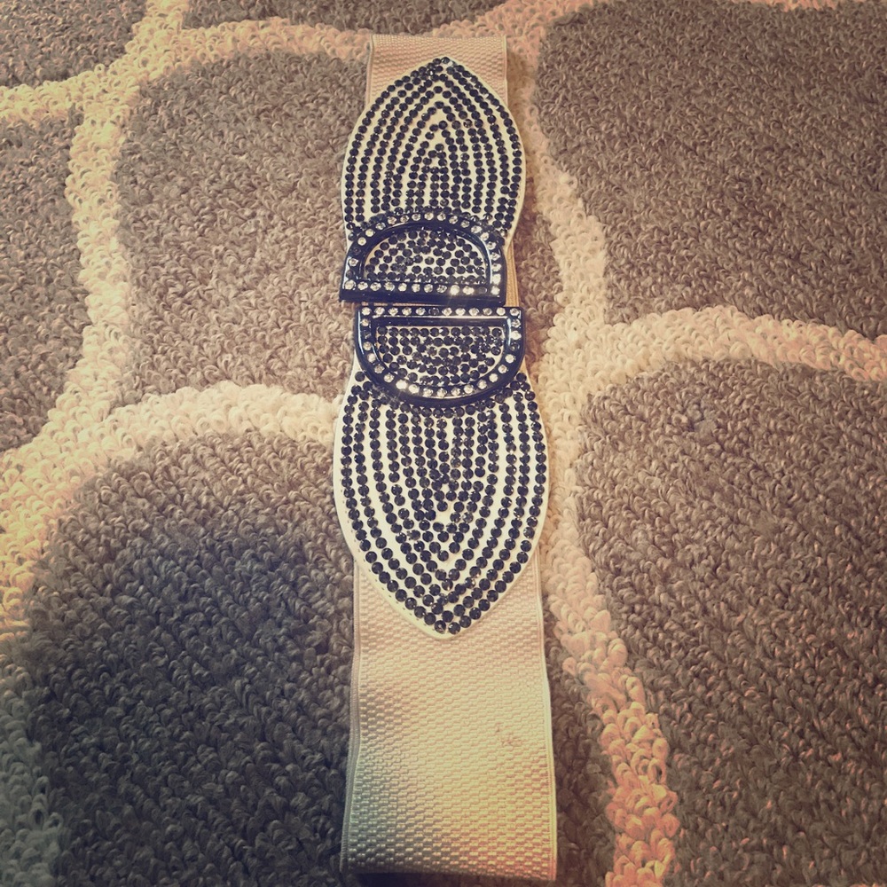 Rhinestone belt