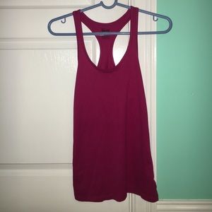 Dark pink Nike tank