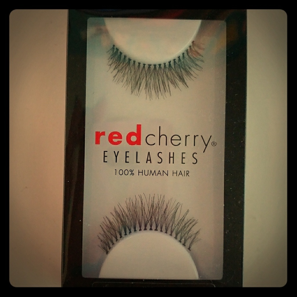 Red Cherry Eyelashes in Harley