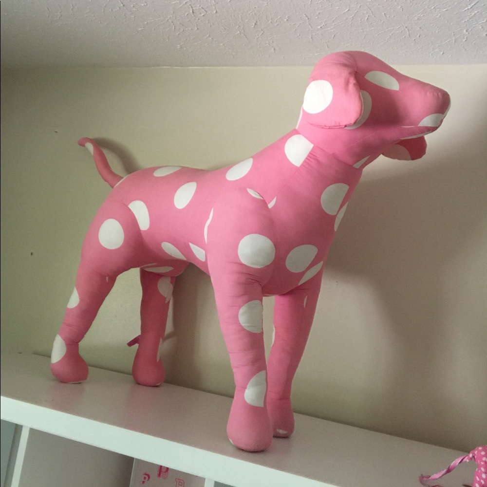 Victoria secret display soft body dog