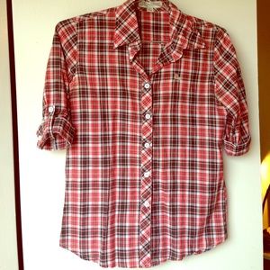 Burberry Check Cotton shirt