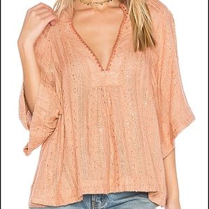 Free People Get Over It Embellished Top