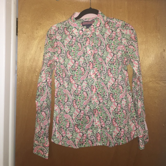 Vineyard Vines Tops - Vineyard Vines Paisley Oxford