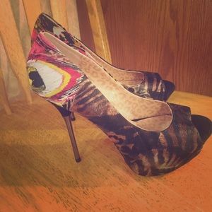 Betsey Johnson Heels Brand new. Never worn. Size 8