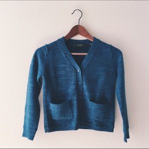 Blue Cardigan