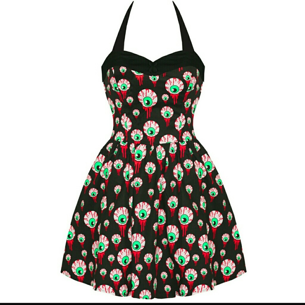 Hell bunny dress large worn once