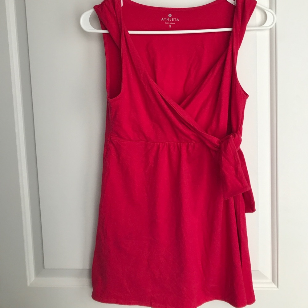 Athleta Pink Top - Small
