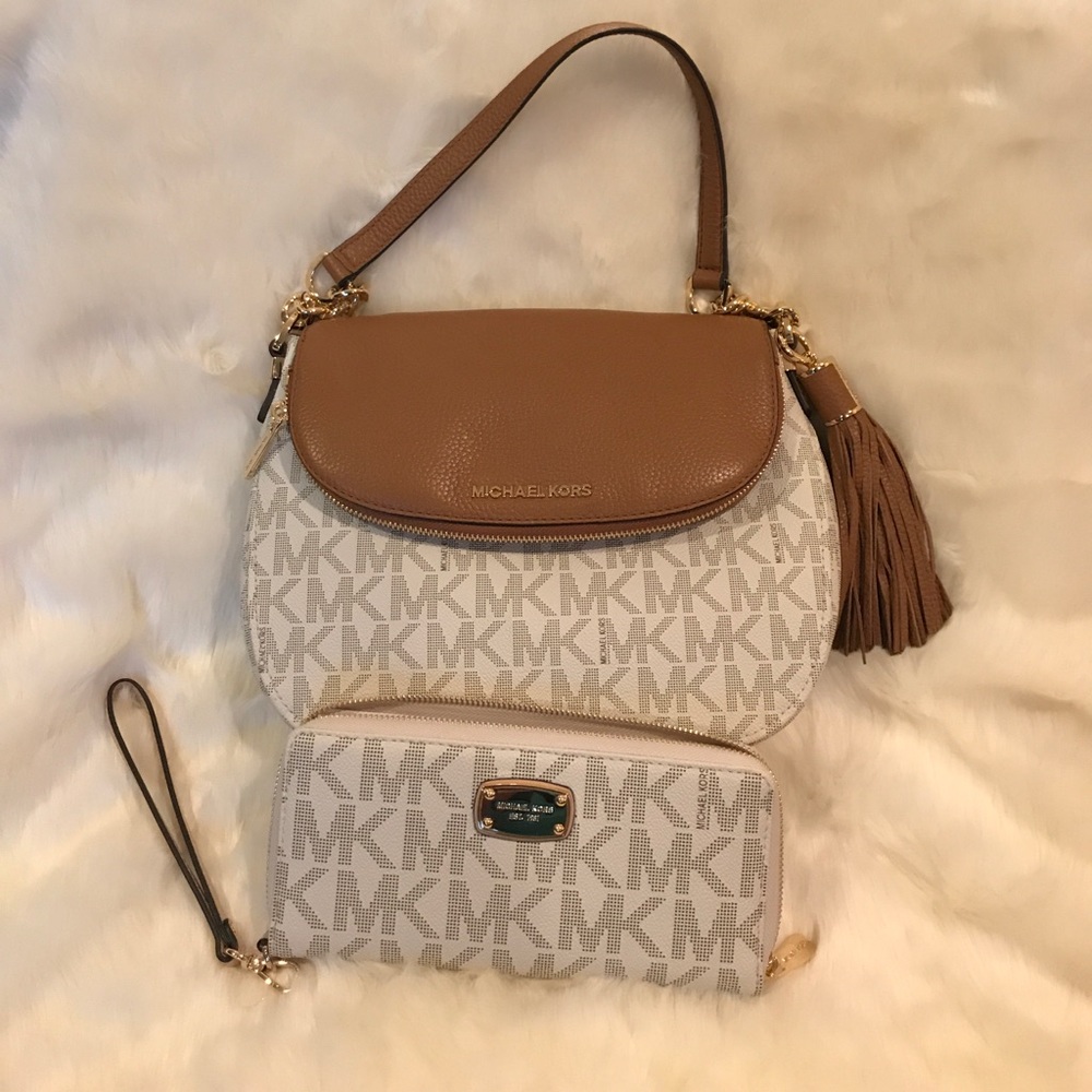 MK BEDFORD LG Tassel Crossbody bag ONLY