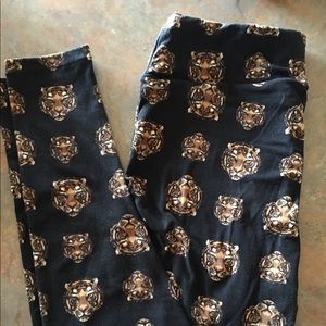 LulaRoe Tiger Leggings TC