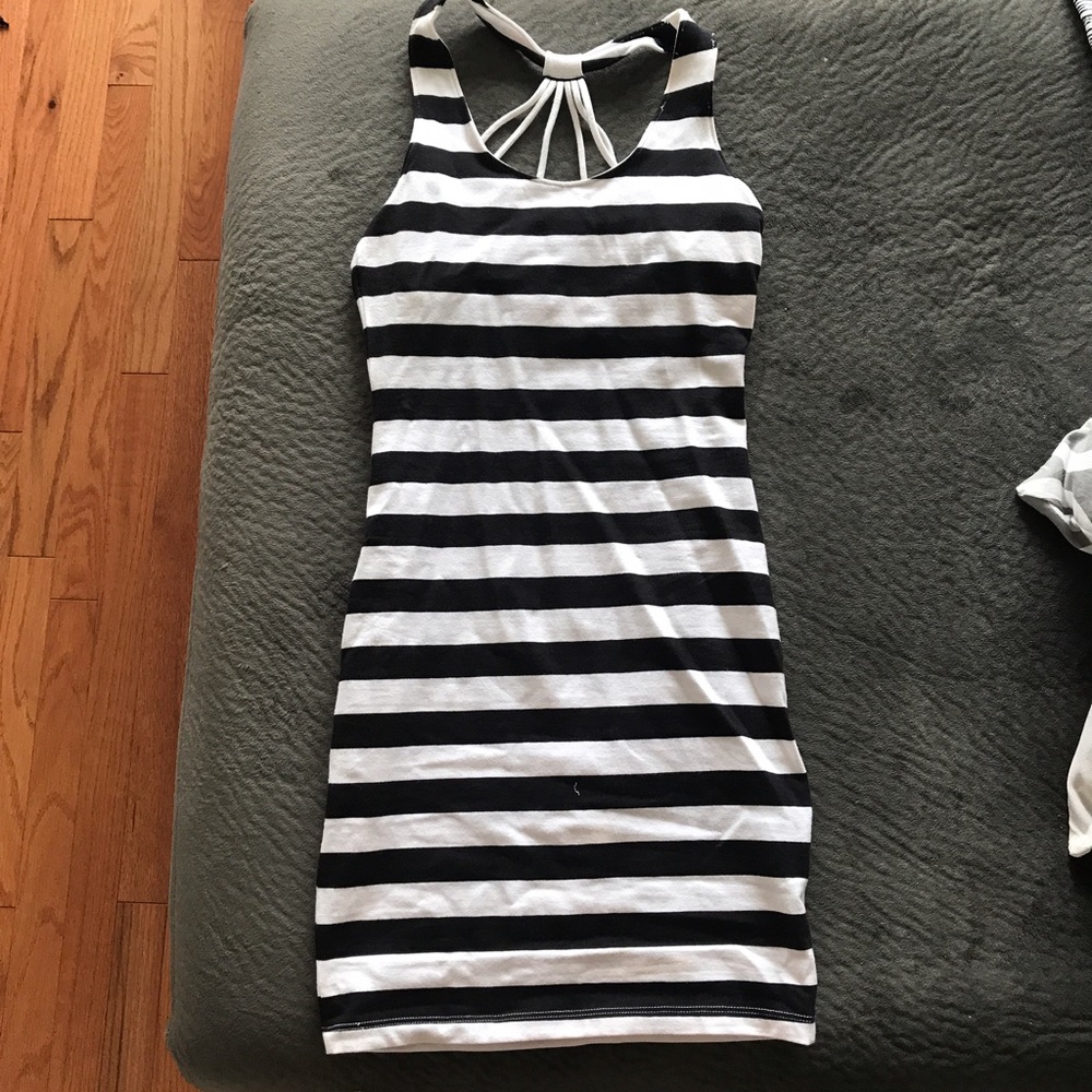 Black & White Stripped Dress