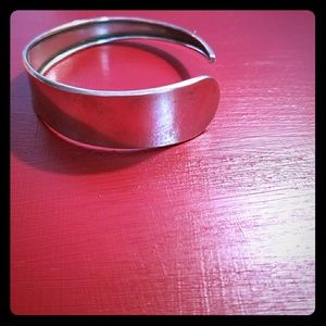 Sterling silver cuff bracelet