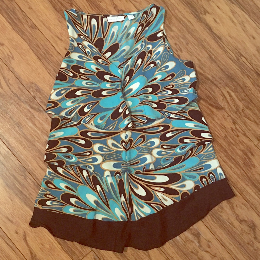 New York & Company Ruffled Blouse