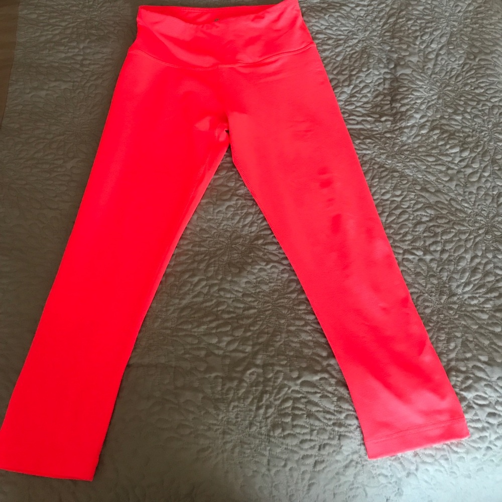 Soft melon workout pants perfect for summer