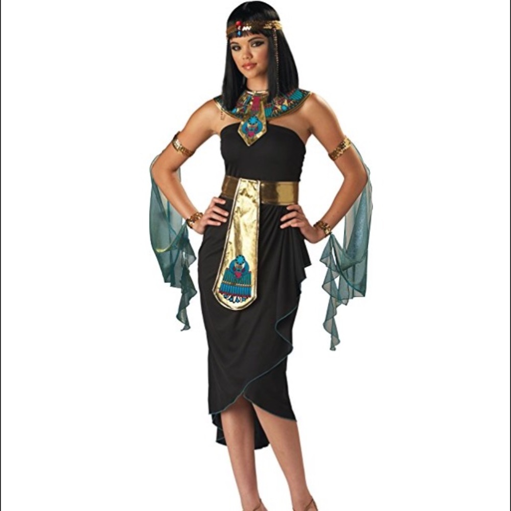 Cleopatra Costume Black & Gold