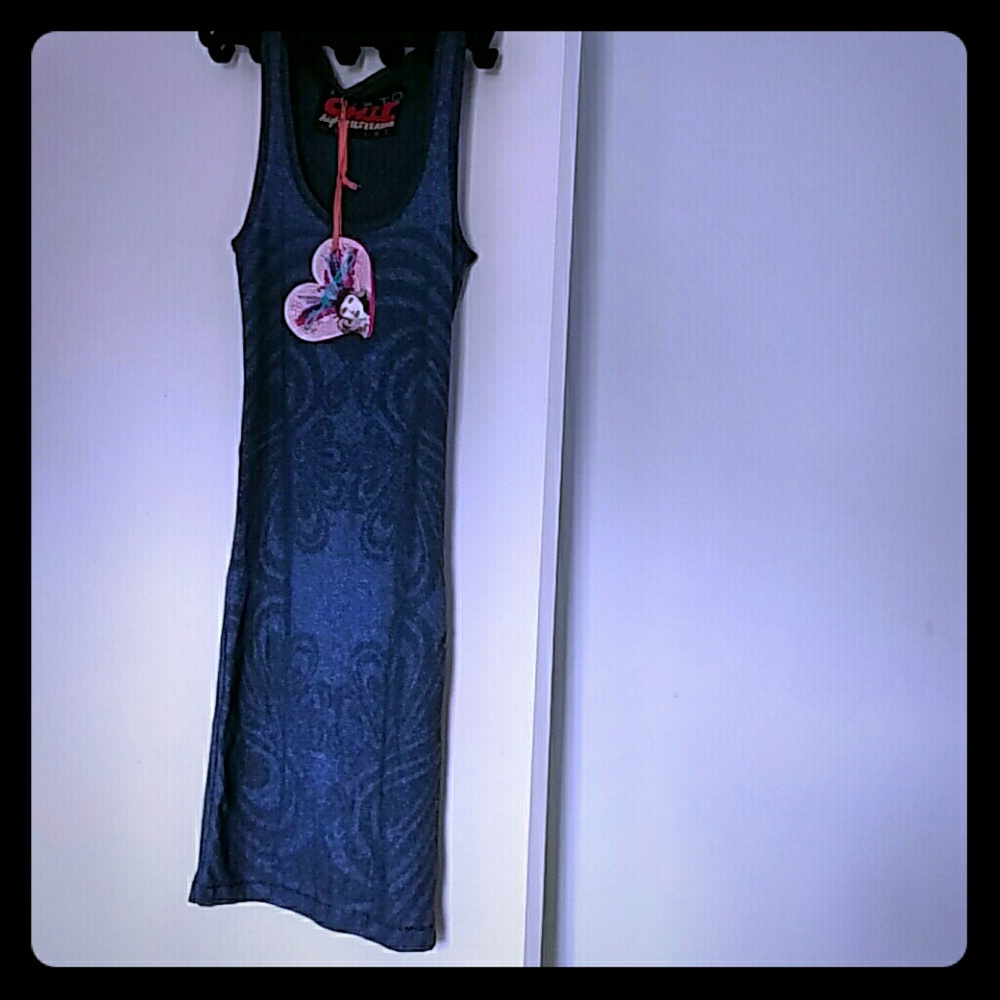 Custo Barcelona tank dress NWT